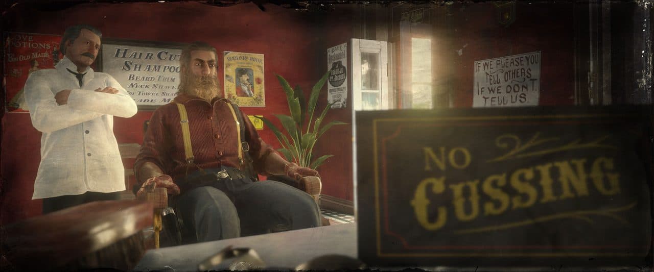 Red Dead Online Barbershop ve saç sakal düzenleme