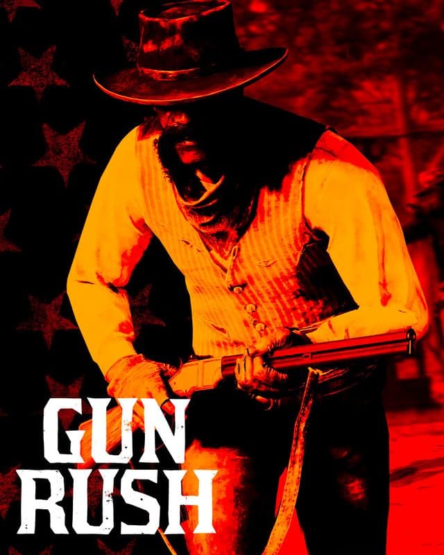 Gun Rush modunda daralan alanda silah arayan oyuncular